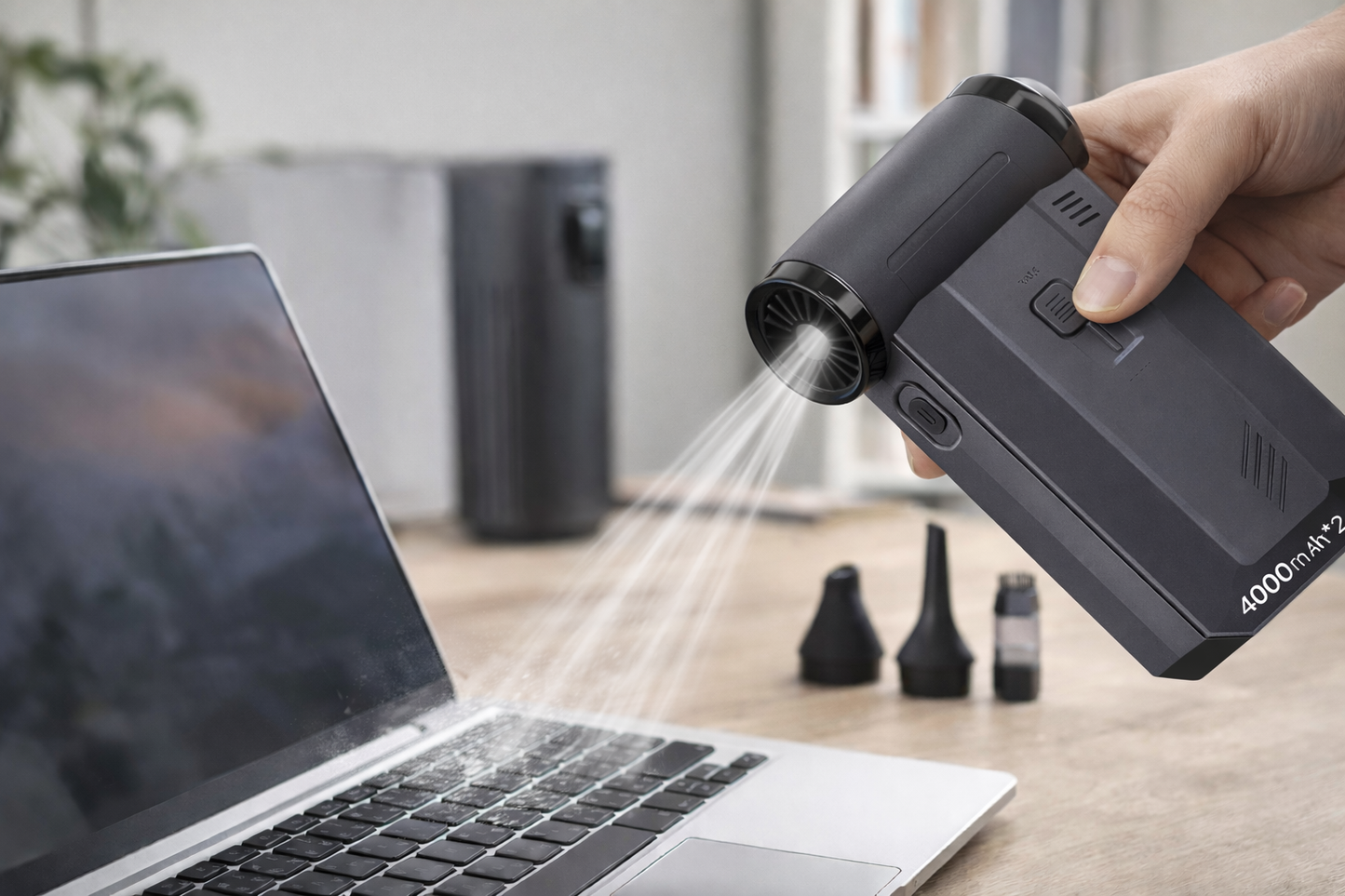 Soplador de Aire Portátil Recargable