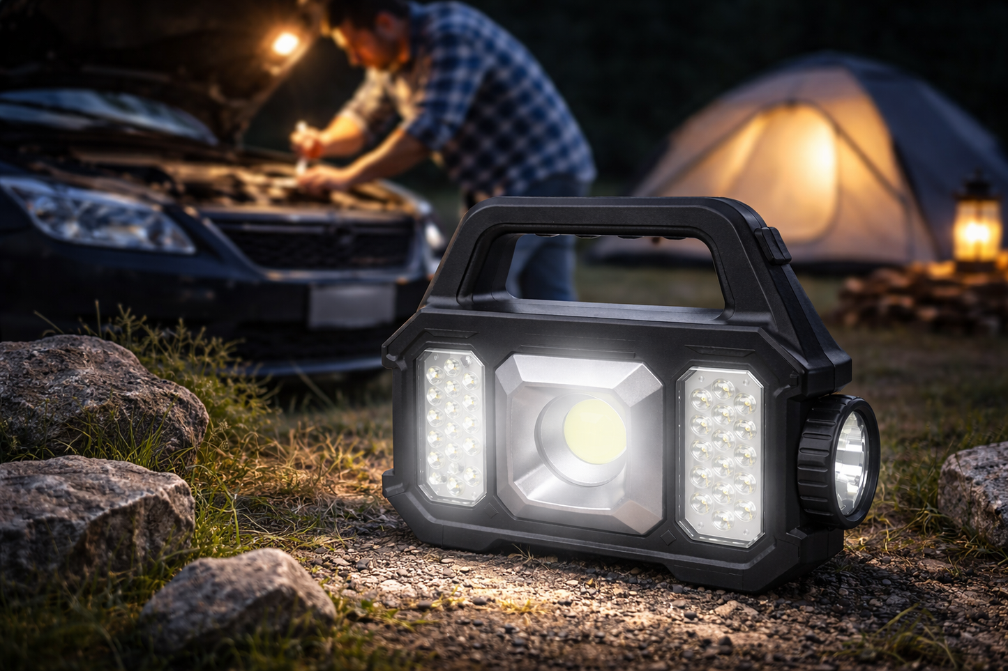 Lámpara LED Portátil Recargable